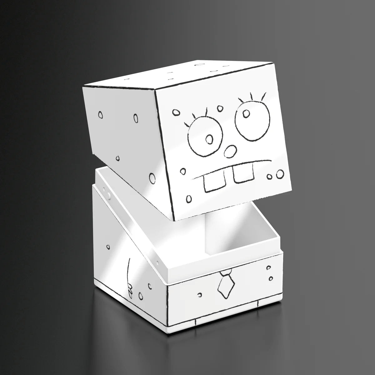 Squaroes Spongebob Squarepants Deck Box - Doodlebob Supplies Ultimate Guard