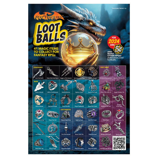 Stat Trackers: Loot Balls Booster Role Playing Games Other