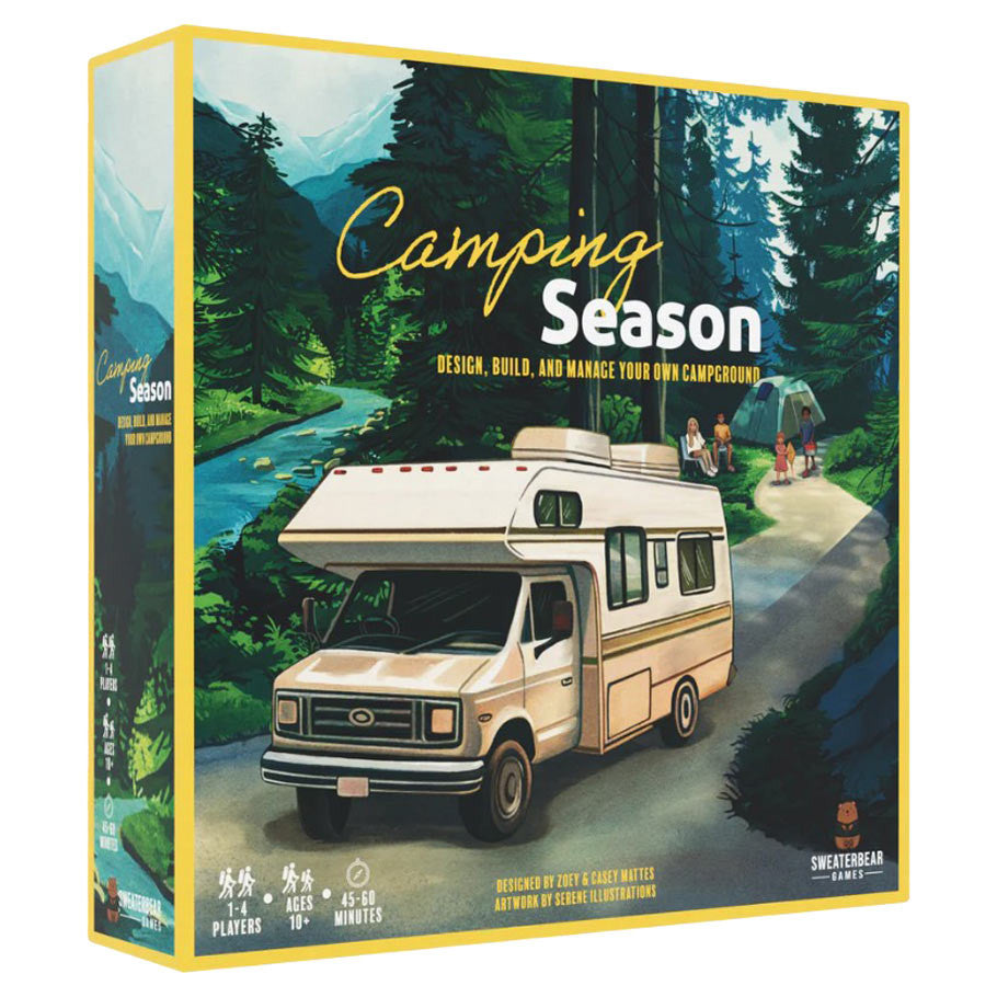 Camping Season Board Games Sweaterbear Games Camping Season