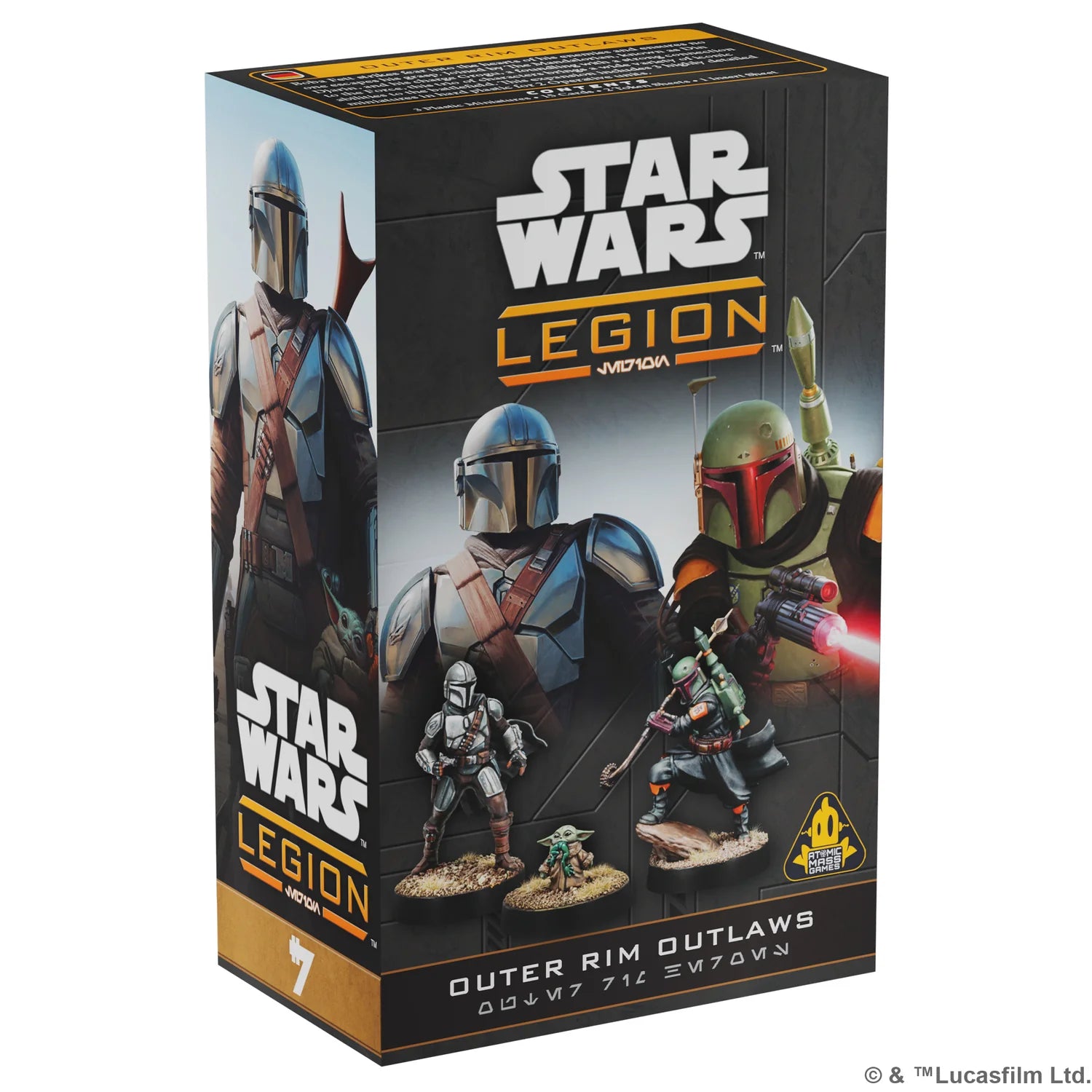 Star Wars Legion: Outer Rim Outlaws Miniatures Atomic Mass Games SWL Outer Rim Outlaws