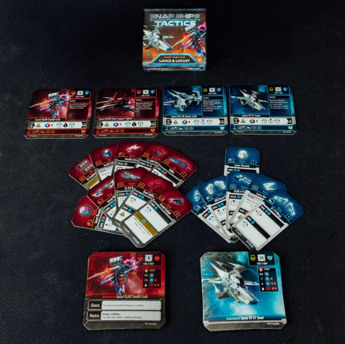 Snap Ships Scout Ships Card Pk Miniatures Common Ground Games
