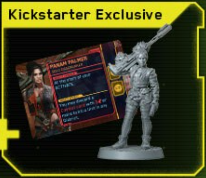 Cyberpunk 2077: Gangs of Night City: Panam Palmer KS Figure Board Games Cool Mini or Not   