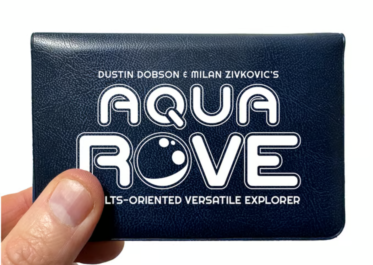 Aqua ROVE: Results Oriented Versatile Explorer Card Games Button Shy Games   