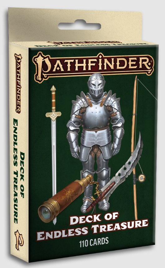 Pathfinder 2E Deck of Endless Treasure Role Playing Games Paizo PF2 Deck of Endless Treasure