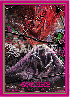 One Piece TCG 70ct Official Sleeves Assortment Limited Edition Version 4 (2 options) Supplies Bandai OP DPLE4 Doflamingo