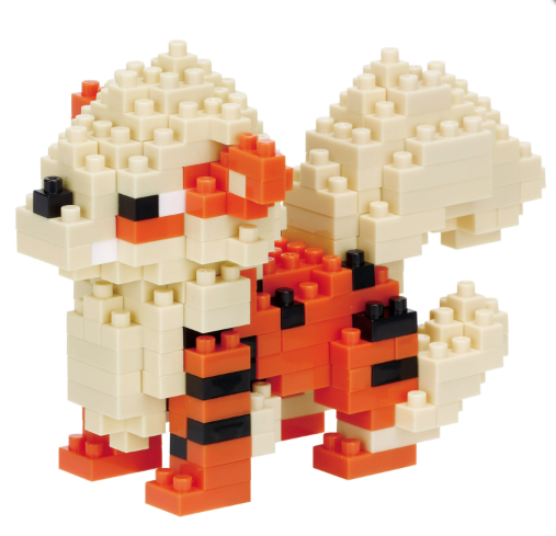 Nanoblock Pokemon: Arcanine Toys Bandai NB Arcanine