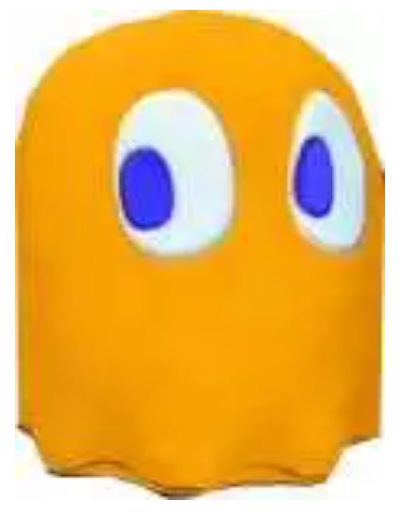 Pac-Man 7-Inch Plushes (7 options) Plushes Toynk Toys Clyde Plush 7"