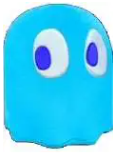 Pac-Man 7-Inch Plushes (7 options) Plushes Toynk Toys Inky Plush 7"