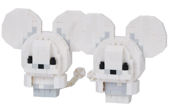 Nanoblock Pokemon: Tandemaus Toys Bandai NB Tandemaus