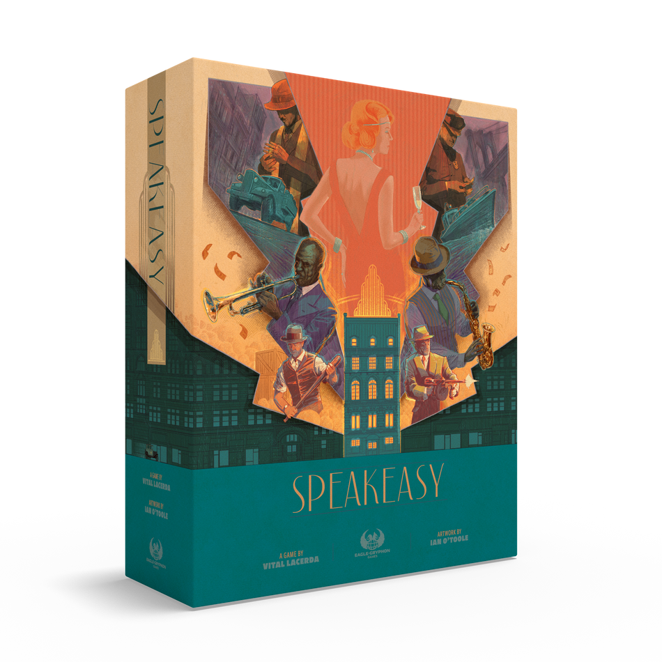 Speakeasy w/ Upgrade Pack Board Games Eagle Gryphon Games Speakeasy + Upgrades