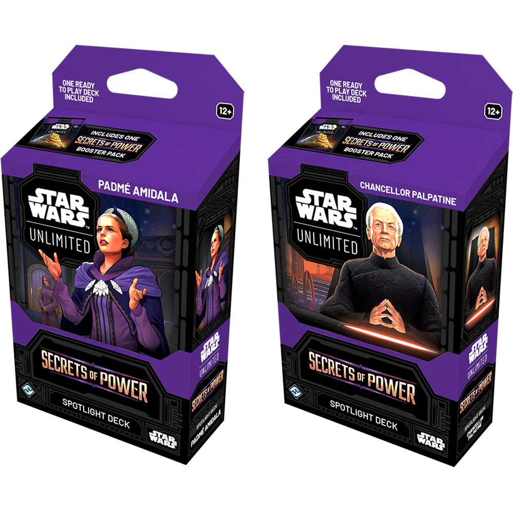 Star Wars Unlimited [SOP] Secrets of Power Spotlight Deck (3 options) Trading Card Games Fantasy Flight SOP Spotlight Both Decks
