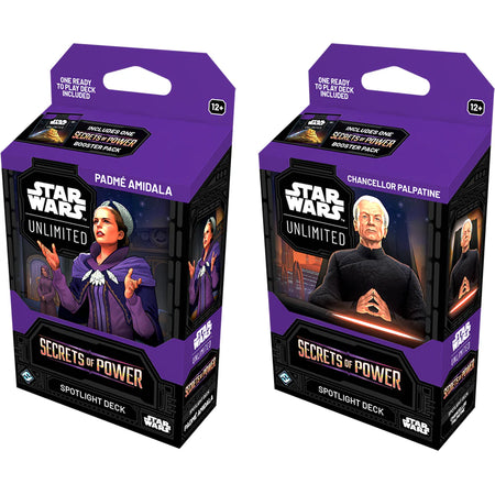 Star Wars Unlimited [SOP] Secrets of Power Spotlight Deck (3 options) Trading Card Games Fantasy Flight SOP Spotlight Both Decks