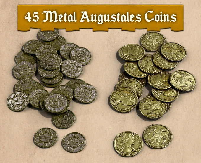 Stupor Mundi - Metal Augustales Coins Supplies Kickstarter Stupor Mundi Metal Coins