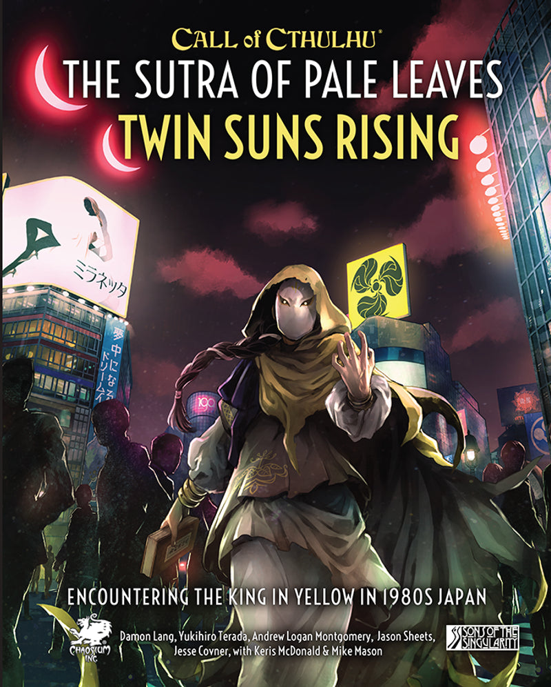 Call of Cthulhu Adventure: The Sutra of Pale Leaves - Twin Suns Rising Role Playing Games Chaosium