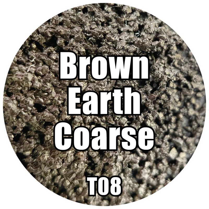 Pro Acryl Basing Textures - Brown Earth - COARSE 120ml Paints Monument Hobbies