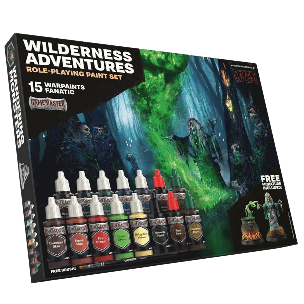 Gamemaster: Wilderness Adventures Warpaints Fanatic Paint Set Paints Army Painter   