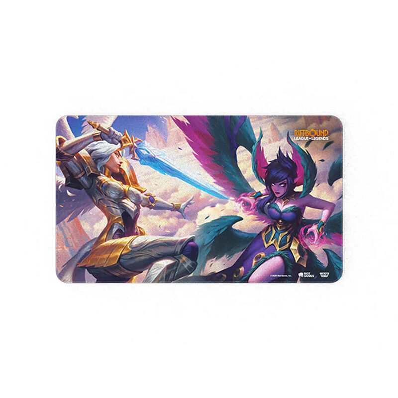 RIFTBOUND TCG: LEAGUE OF LEGENDS: SET 4 VENDETTA PLAYMAT (4 OPTIONS) Trading Card Games UVS Games RB PM KAYLE VS MORG