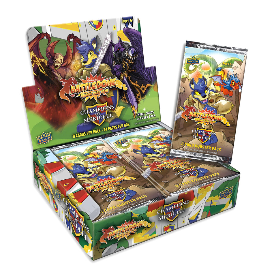 Neopets Battledome TCG [COM] Champions of Meridell Booster (2 options) Trading Card Games Upper Deck Entertainment