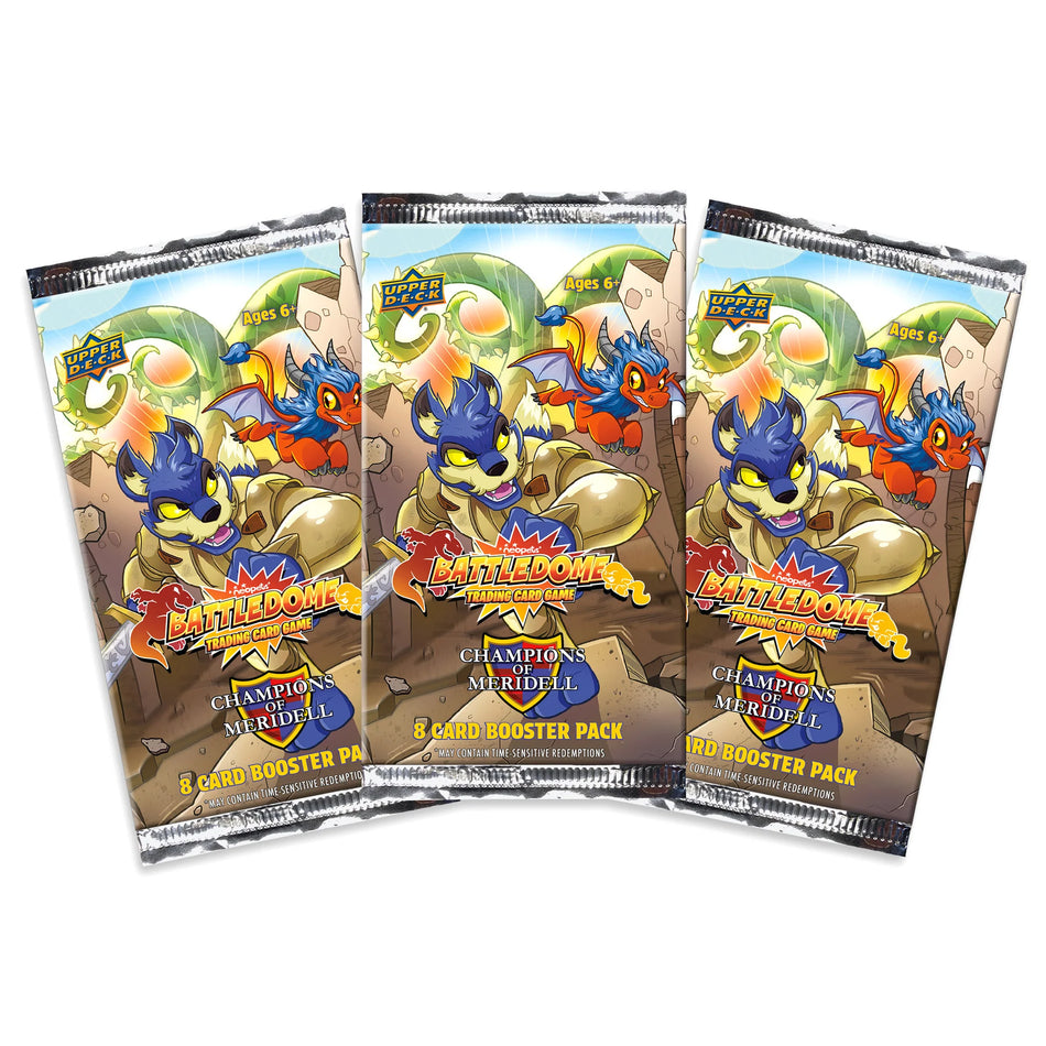 Neopets Battledome TCG [COM] Champions of Meridell Booster (2 options) Trading Card Games Upper Deck Entertainment