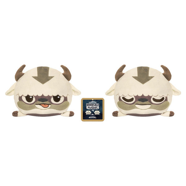 Reversible Plushies: Avatar the Last Airbender 6" Appa Happy/Sleepy Plushes TeeTurtle