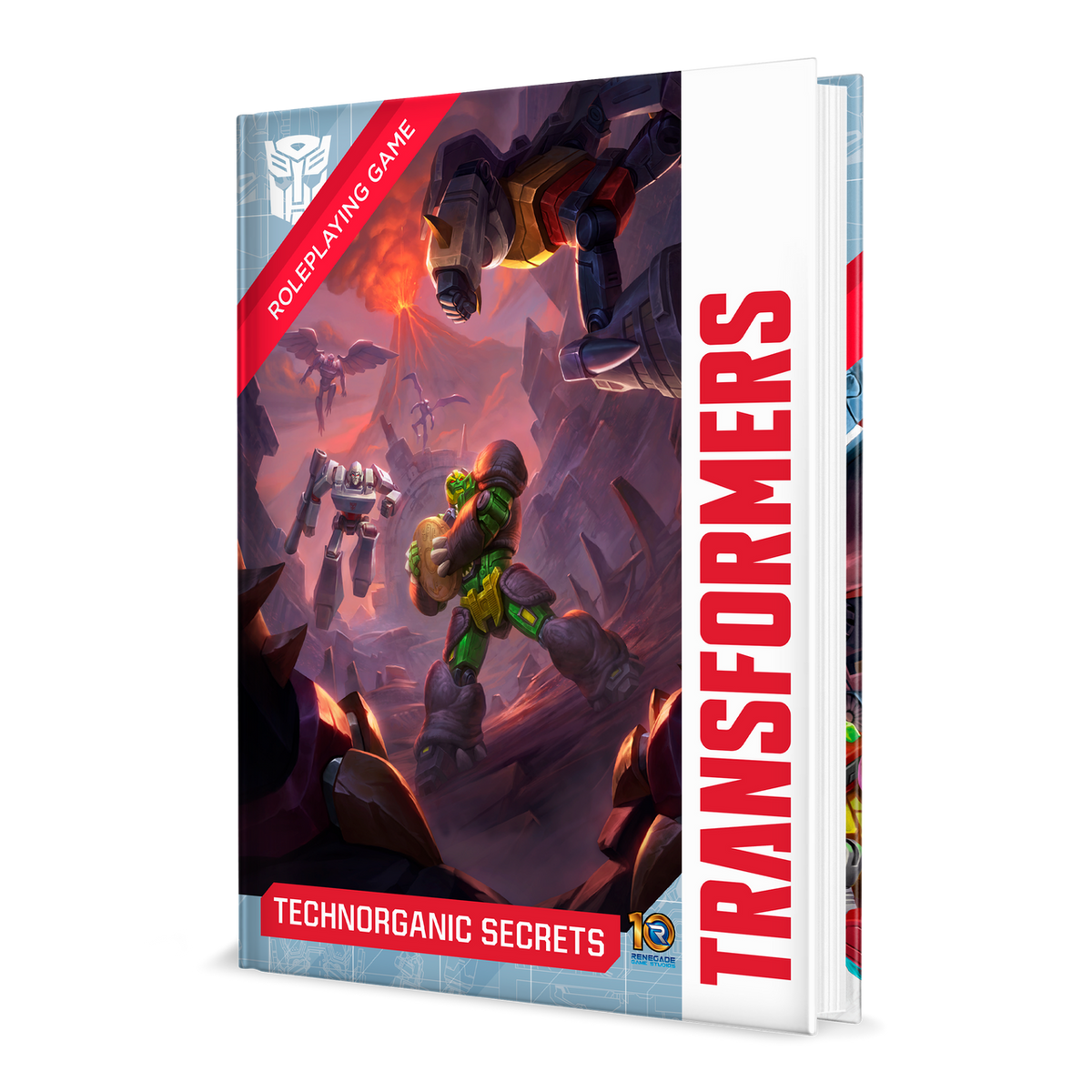 Transformers RPG: Technorganic Secrets Sourcebook Role Playing Games Renegade Game Studios