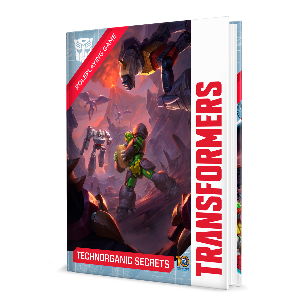 Transformers RPG: Technorganic Secrets Sourcebook Role Playing Games Renegade Game Studios