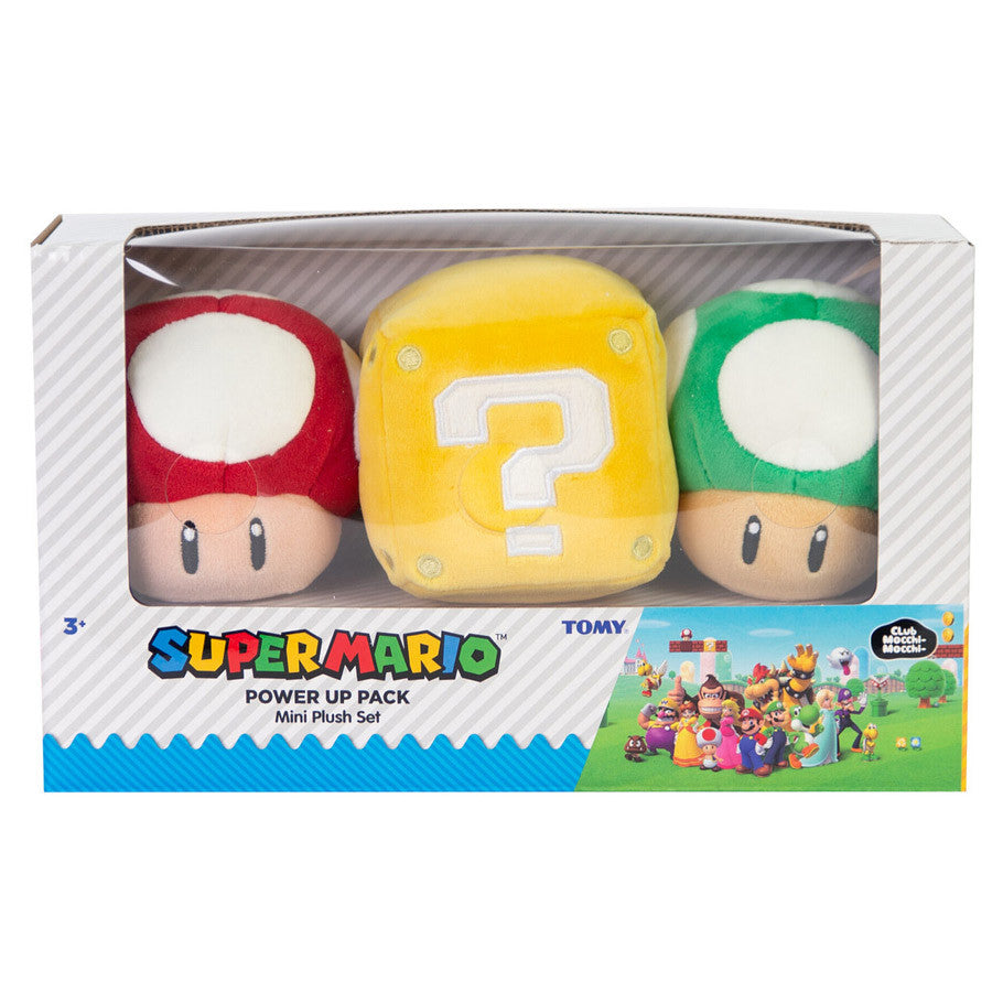 Nintendo: Super Mario: Power up Pack (3) Board Games TOMY International Nintendo: Super Mario: Power up