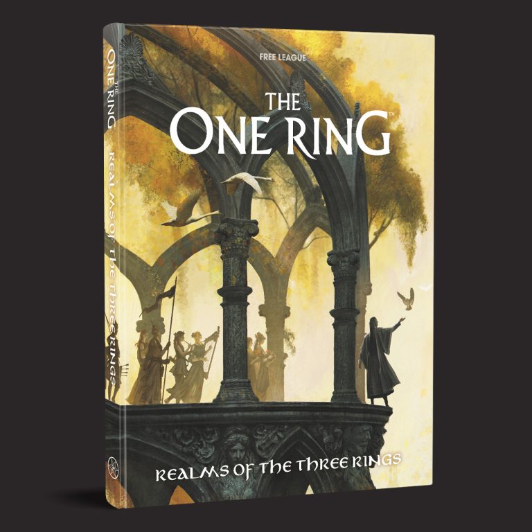 The One Ring RPG 2E: Realms of the Three Rings Role Playing Games Free League Publishing