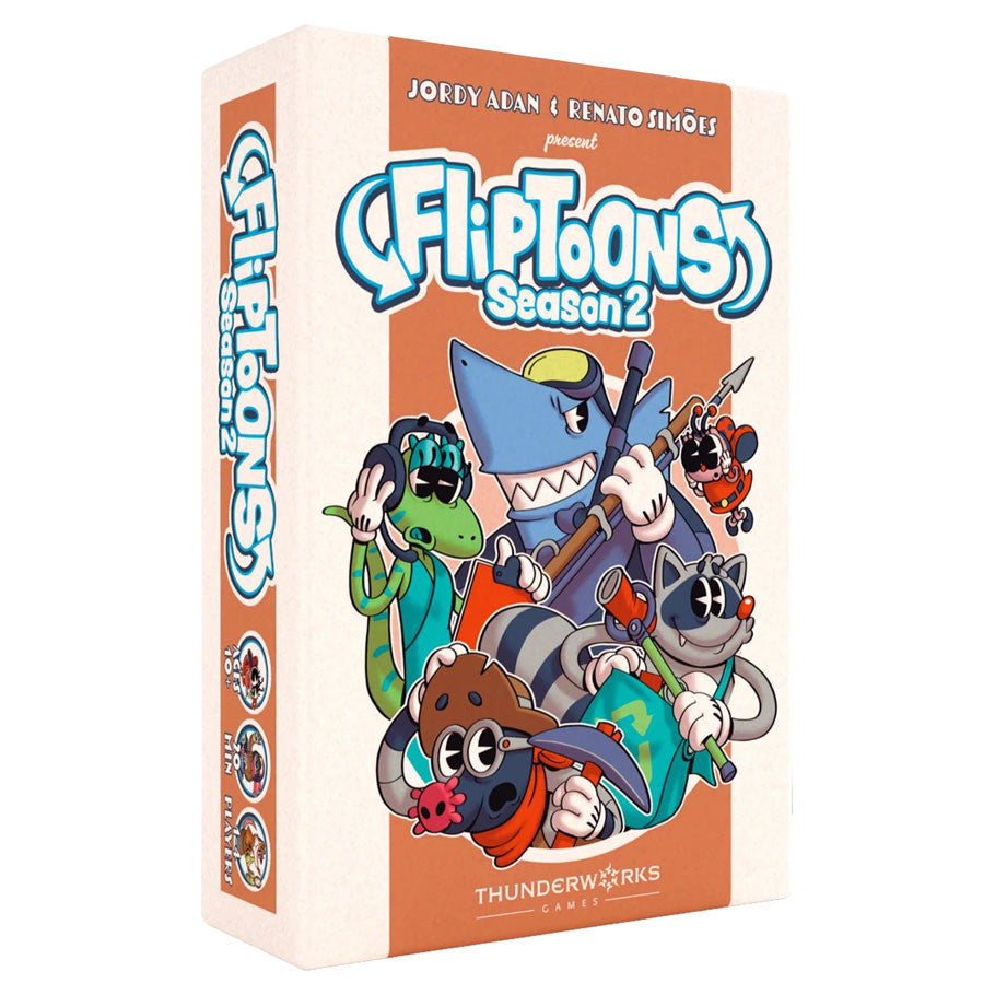 Fliptoons: Season 2 Board Games Thunderworks Games Fliptoons: Season 2