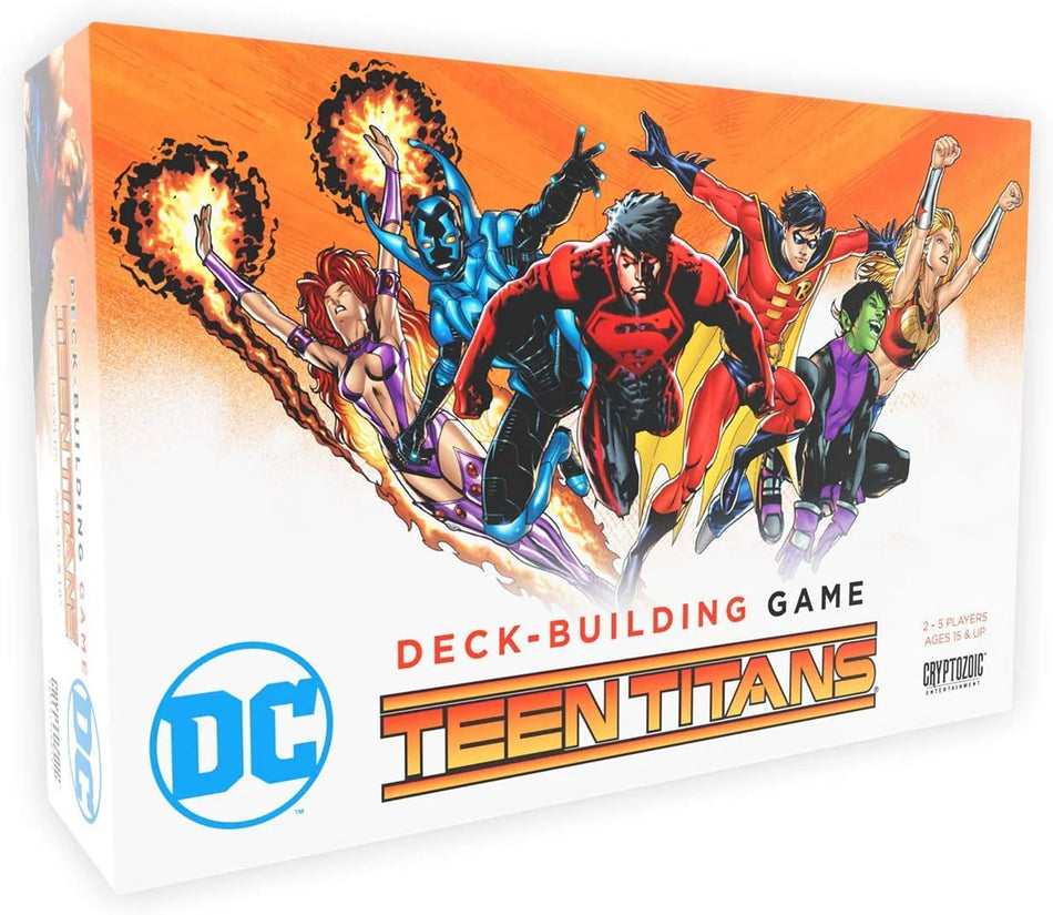 DC Deck-Building Game: Teen Titans Card Games Cryptozoic Entertainment