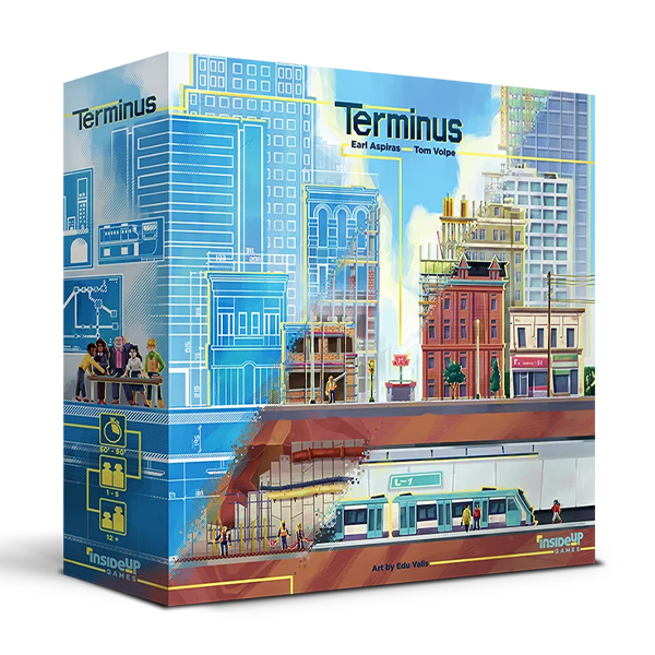 Terminus Kickstarter Deluxe Board Games Inside Up Games   