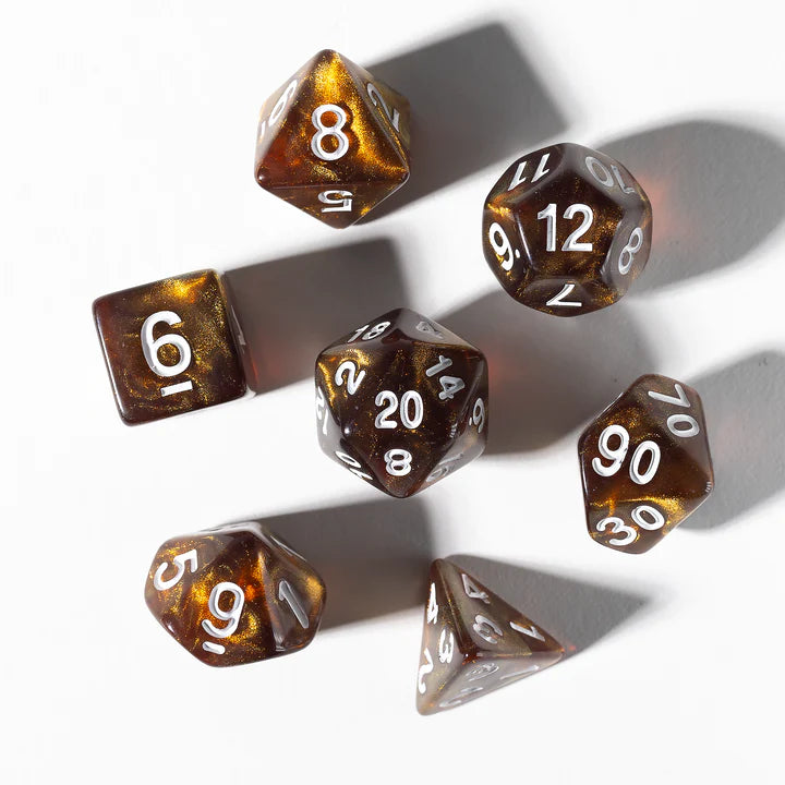 Sirius Dice Unearthed Treasure Series (6 options) Dice Sirius Dice 7ct UT Topaz  