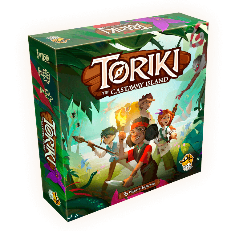 Toriki: The Castaway Island Board Games Lucky Duck Games