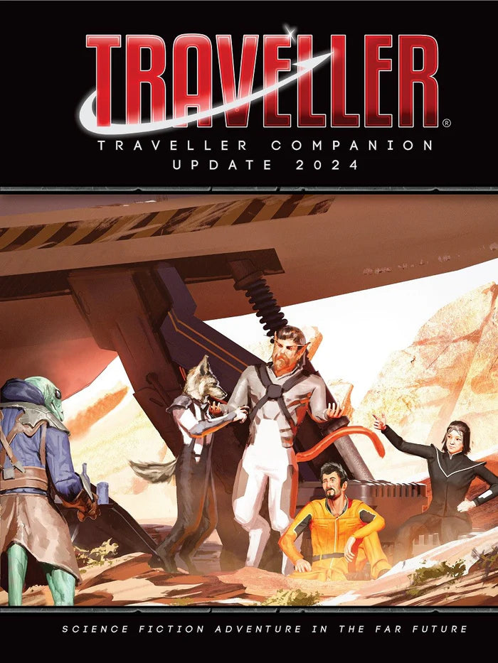 Traveller: Traveller Companion Update 2024 Role Playing Games Mongoose Publishing
