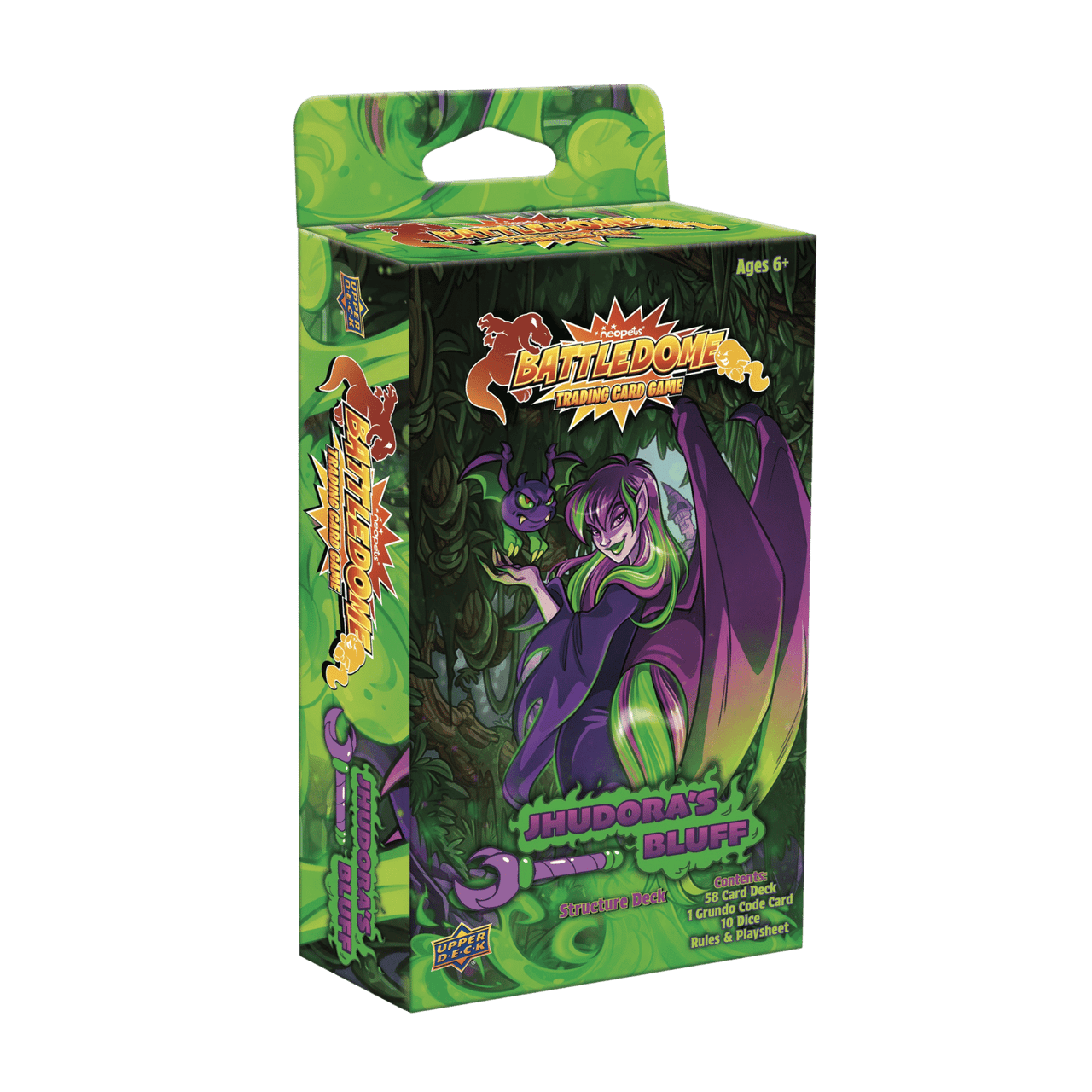 Neopets Battledome TCG: Jhudora’s Bluff & Illusen's Glade Structure Decks Trading Card Games Upper Deck Entertainment NPB SD JB