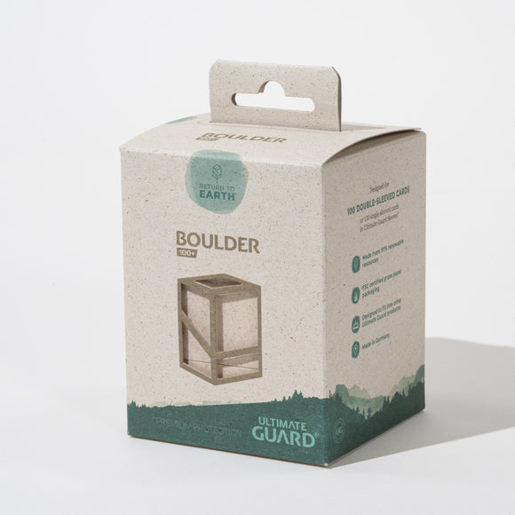 Ultimate Guard Return to Earth Boulder Deck Box (18 options) Supplies Ultimate Guard RTE 100+ Natural 