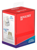 Boulder Deck Box (36 options) Supplies Ultimate Guard Boulder 80+ Ruby
