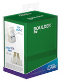 Boulder Deck Box (36 options) Supplies Ultimate Guard Boulder 80+ Emerald