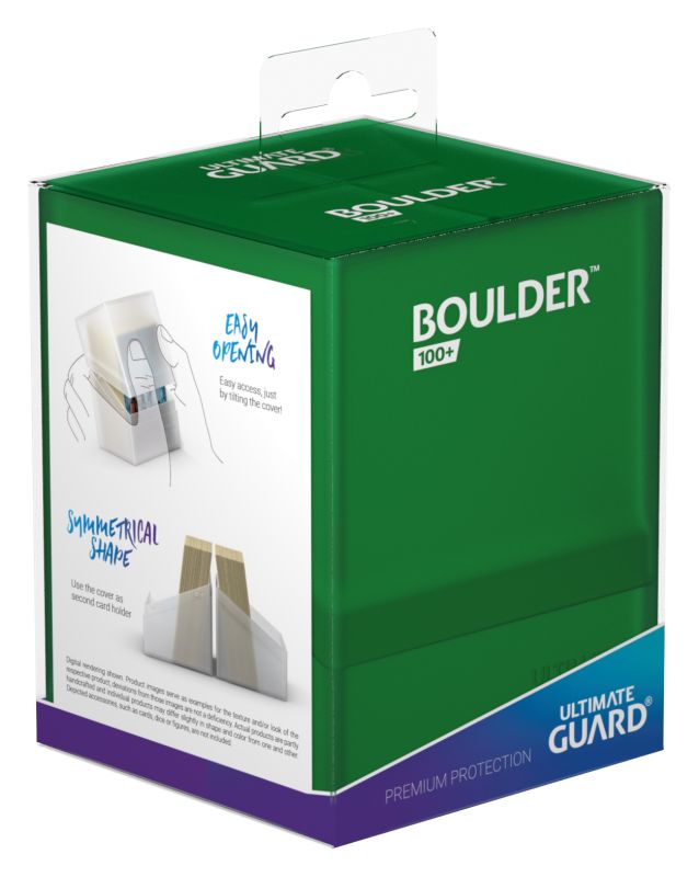 Ultimate Guard Boulder Deck Box (36 options) Supplies Ultimate Guard Boulder 100+ Emerald 