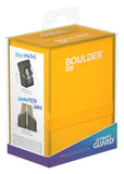 Boulder Deck Box (36 options) Supplies Ultimate Guard Boulder 60+ Amber
