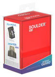 Boulder Deck Box (36 options) Supplies Ultimate Guard Boulder 60+ Ruby