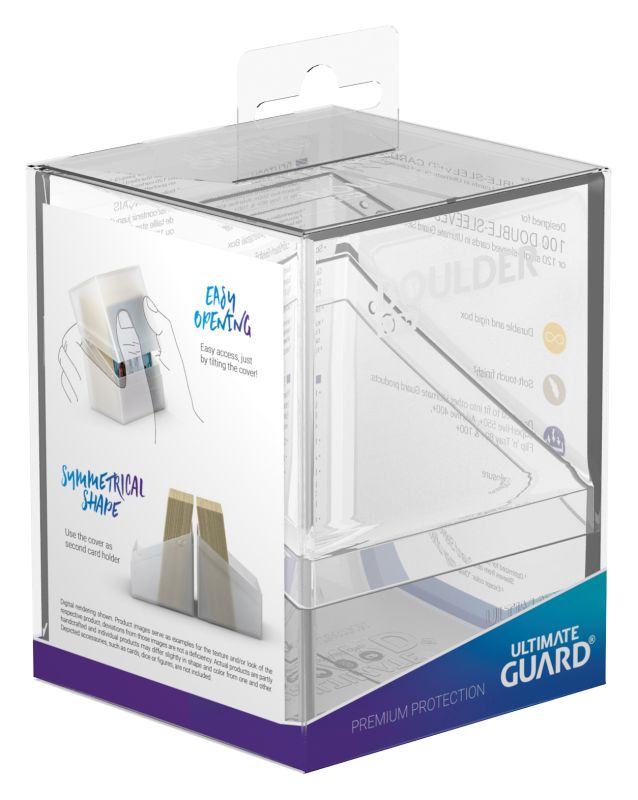 Ultimate Guard Boulder Deck Box (36 options) Supplies Ultimate Guard Boulder 100+ Clear 