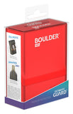 Boulder Deck Box (36 options) Supplies Ultimate Guard Boulder 40+ Ruby