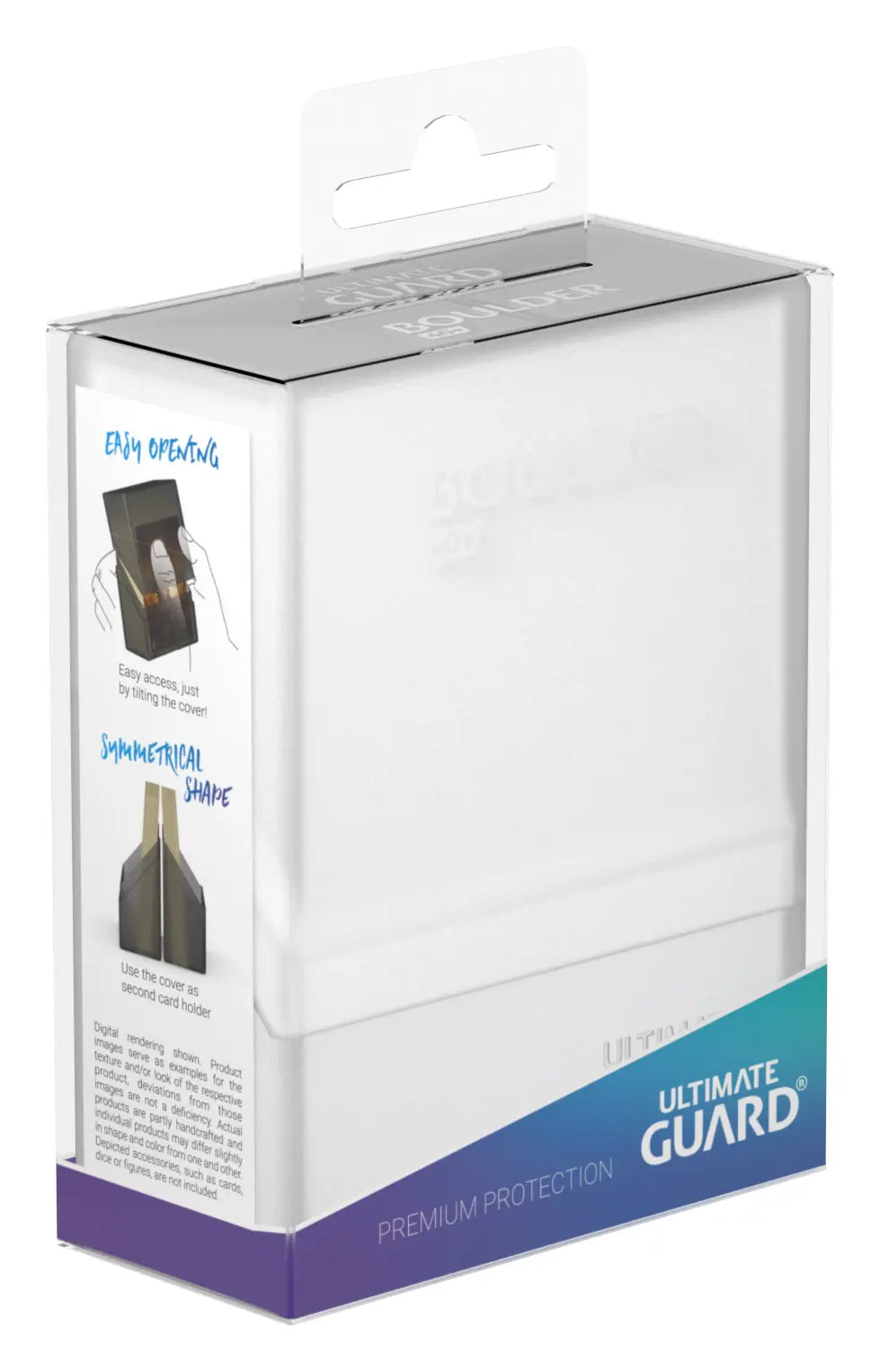 Boulder Deck Box (36 options) Supplies Ultimate Guard Boulder 40+ Frosted