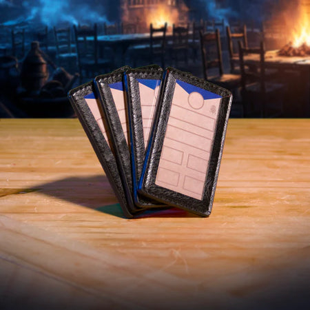 Ultimate Game Master Screen Initiative Trackers (2 options) Supplies Forged Dice Co Ult Game Screen Trackers Black