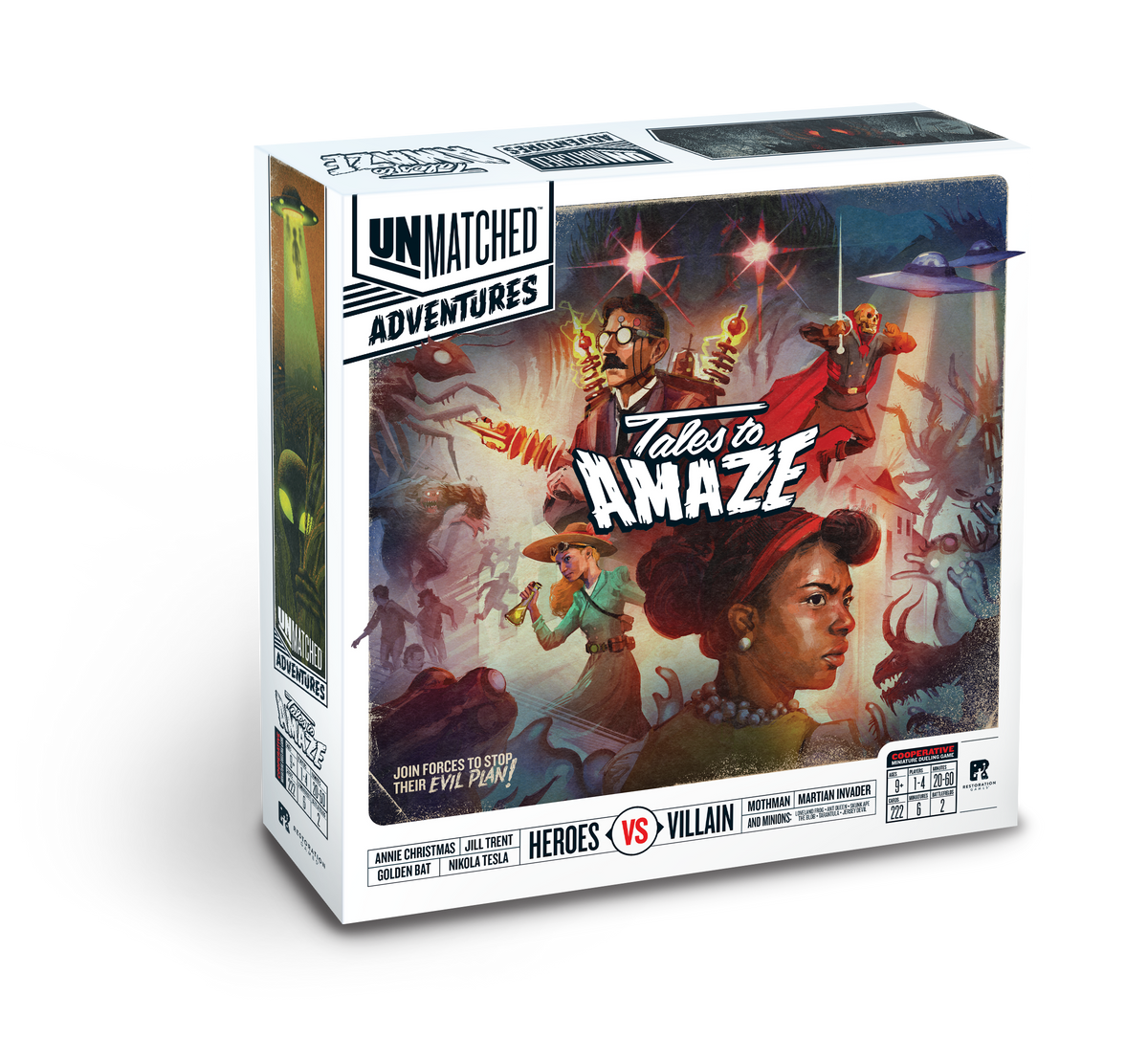 Unmatched Adventures: Tales to Amaze Board Games Restoration Games   