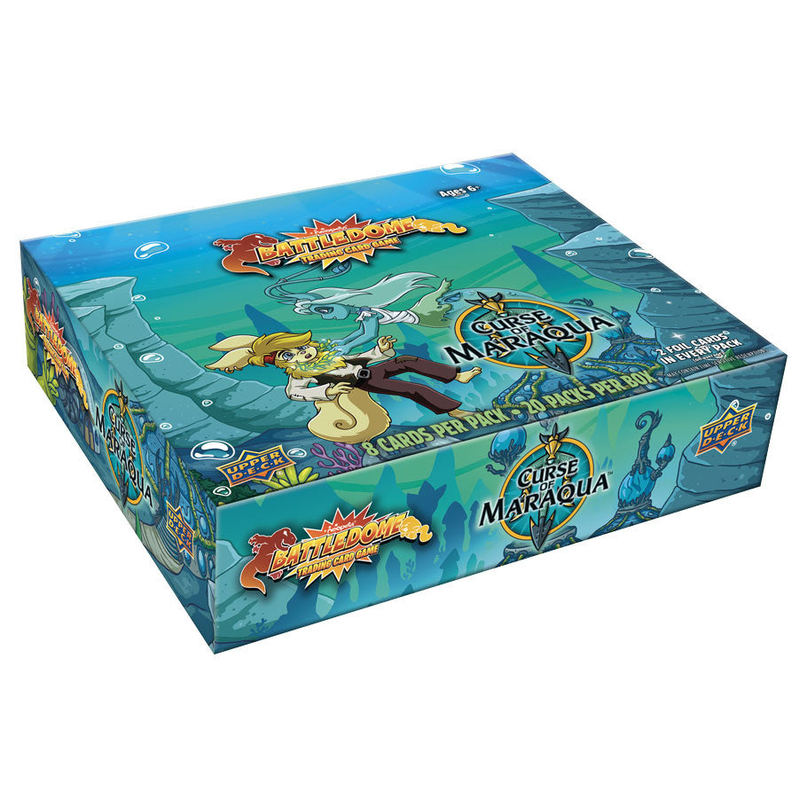 Neopets Battledome: Curse of Maraqua Booster (2 options) Trading Card Games Upper Deck Entertainment NPB CoM Booster Box