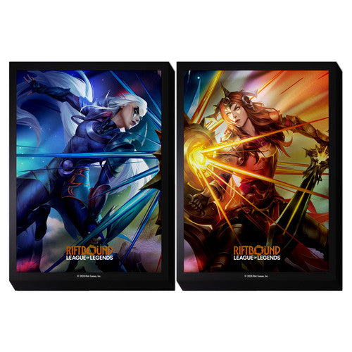 riftbound card art League of Legends: TCG - Unleashed - 100ct Sleeves and collector display Riftbound TCG: Vendetta Sleeves (100CT)