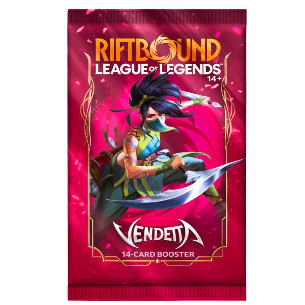 Riftbound TCG [RB-04] Vendetta Boosters (2 options) Trading Card Games UVS Games RB-04 Booster Pack