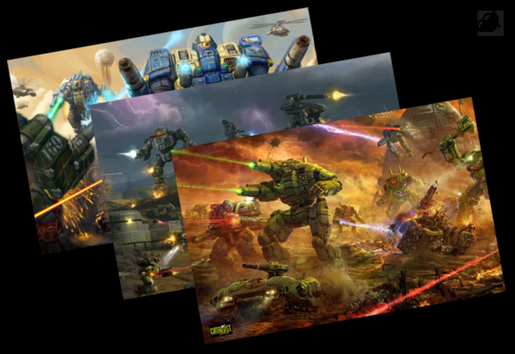 BattleTech: Supersize Poster Set (3) – Common Ground Games